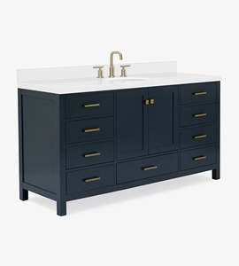 Mueble de Baño Abigail de 66 Pulgadas con Lavabo Individual, Directo de Fábrica, Solo 7 Opciones de Acabado, Directo de Fábrica Vietnam - Product Image 2