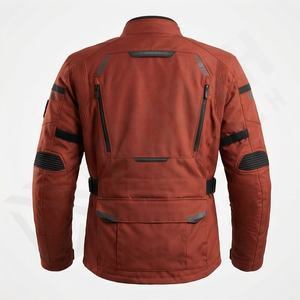 Veste de moto en cuir véritable pour homme de qualité supérieure, nouvelle arrivée, vestes de moto d'hiver, protections amovibles, personnalisables - Product Image 2