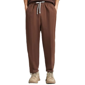 Pantalon de jogging décontracté pour homme, respirant et à séchage rapide, en toile polyester/coton, coupe droite, fabriqué au Pakistan – Meilleures ventes - Product Image 1