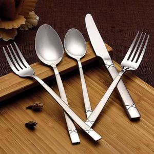 Vente en gros d'usine, personnalisation, durable, certifié LFGB, élégant, hautement luxueux, en acier inoxydable, finition argent mat - Product Image 1