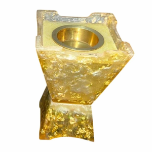 Brûleur d'encens en métal et résine de santal de haute qualité, taille personnalisable, usage aromatique, encens indien d'hiver FAIZA CRAFT - Product Image 6