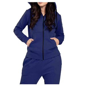 Conjunto Deportivo Informal Holgado para Mujer, Dos Piezas, Transpirable, Ligero, 100% Algodón, Ropa Deportiva para Entrenamiento y Jogging - Product Image 4