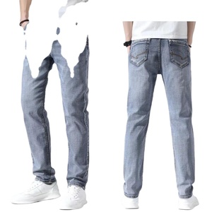 Dernier design tendance : Jean en denim pour homme, coupe crayon délavée, haute qualité, conception personnalisée, vente en gros OEM, best-seller - Product Image 5