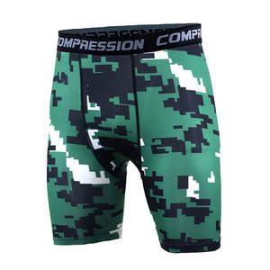 Best Selling Price <b>Compression</b> <b>Short</b> Custom Breathable Sweat <b>Compression</b> Running Training Sports Workout Gym <b>Men's</b> <b>Shorts</b> - Product Image 1