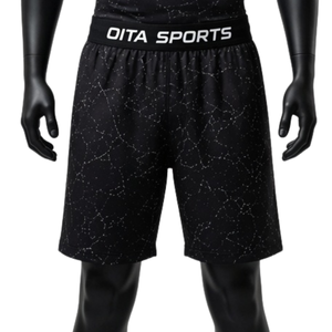 Ensemble de chemise et short de compression pour hommes noir et blanc, séchage rapide, extensible, pour la remise en forme, la course à pied, l'entraînement, le sport - Product Image 5