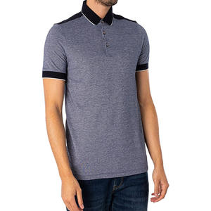 Camisas Deportivas de Golf para Hombre al por Mayor, Transpirables, de Tela No Tejida, con Parches y Logotipo Personalizado - Product Image 6