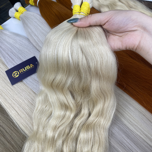 Cabello Humano Vietnamita Premium a Granel, Cabello Ondulado para Trenzas, Cabello Virgen Super Double Drawn Directo de Fábrica con Longitud de 10 a 34 Pulgadas - Product Image 5