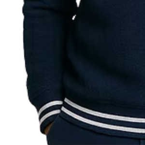 Suéter de Forro Polar Sherpa para Hombre, con Cierre de Cremallera, Bordado, Informal, Cálido, de Manga Larga, para Invierno, Uso Diario al Aire Libre - Product Image 3