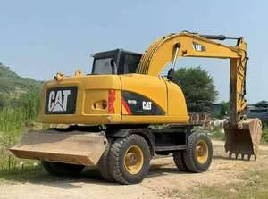 Excavatrice sur pneus d'occasion de provenance japonaise Caterpillar CATM315D, 15 tonnes, moteur diesel, engin minier avec homologation CE - Product Image 4