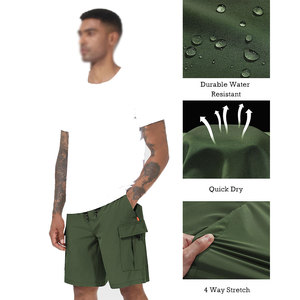 Shorts cargo pour hommes, différentes couleurs, entraînement physique, vêtements d'été personnalisés, grande taille, shorts de marathon, shorts cargo de sport à séchage rapide - Product Image 4