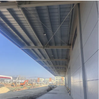 Bâtiment préfabriqué en acier écologique QCF282, entrepôt de stockage, atelier industriel, garage, maison préfabriquée, design moderne
