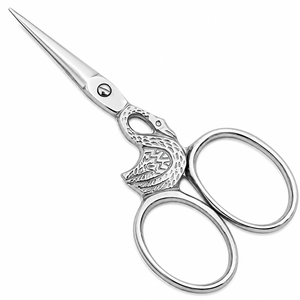 Ciseaux de broderie vintage en acier inoxydable de qualité supérieure, à pointe fine, pour la coupe de cheveux, OEM ODM - Product Image 1