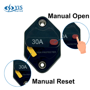 Disjoncteurs de montage sur panneau étanches DC 30A pour caravane bateau - Product Image 2