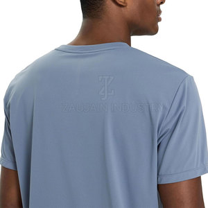 Camiseta Deportiva para Correr al Aire Libre, Suave y Transpirable, Top de Entrenamiento Atlético, Camiseta Reflectante para Correr con Logotipo Personalizado - Product Image 5