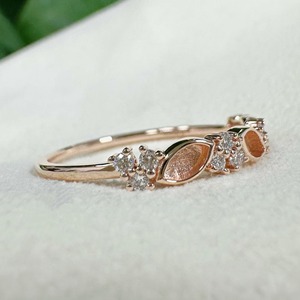 Anillo de Bisel Semimarcos de 2x4mm en Oro 18k y Plata 925 Hecho a Mano con Engaste de Zirconia para Relleno de Resina DIY de Leche Materna, Joyería Conmemorativa - Product Image 2