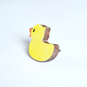 Nouvel Arrivage Poignées de tiroir et de commode pour enfants en bois d'acacia, motif canard, de haute qualité, durables, pour chambre et villa, style contemporain - Product Image 1