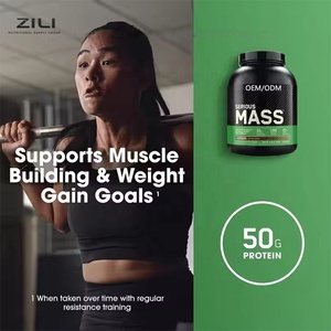Poudre Protéinée Bio en Gros pour Prise de Masse Musculaire, Riche en Protéines, <span class=keywords><strong>Vitamine</strong></span> C, <span class=keywords><strong>Zinc</strong></span> et <span class=keywords><strong>Vitamine</strong></span> <span class=keywords><strong>D</strong></span> pour le Soutien Immunitaire et Musculaire (OEM) - Product Image 3