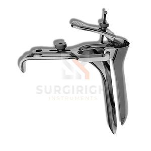 เครื่องมือตรวจภายในช่องคลอดแบบเปิดด้านข้าง ยี่ห้อ SurgiRight ทำจากสแตนเลสสตีล สำหรับการตรวจทางนรีเวช - Product Image 5