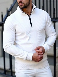 Polo personnalisé en gros pour hommes et unisexe, tissu en coton et polyester de qualité supérieure, couleur, style et logo personnalisés, polo de haute qualité - Product Image 3