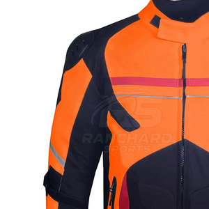 Leather Motorbike Jacket Men Protective Riding Gear Durable Racing Street Streetwear Adventure Fashion Premium Quality Fit Style - Product Image 4