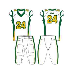 Ensembles d'uniformes de football 7v7 personnalisés, 100% polyester respirant, manches courtes, protection UV, antibactériens, séchage rapide, nouveau design - Product Image 4