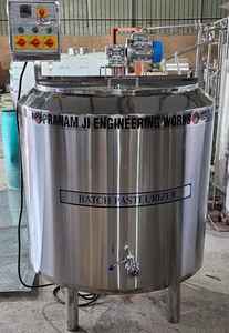 Pasteurizador y Homogeneizador de Lotes Pranam Ji Engineering Works, Sistema Automático de 100-300L/h con Larga Vida Útil - Product Image 3