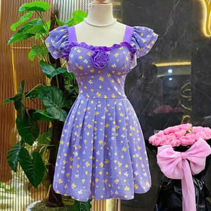 Stylish Women's elegant <b>dress</b> Short-Sleeve <b>Dress</b> Perfectly Blending Elegance Comfort Casual Formal for Various Events <b>Maxi</b> <b>Silk</b> - Product Image 6