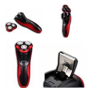 Rasoio elettrico rotativo Cordless da uomo impermeabile con opzione Pop-Up Wet & Dry - Product Image 4