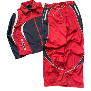 Blouson de moto rouge et noir pour homme, coupe-vent, imperméable, séchage rapide, manches longues, vêtement d'extérieur pour la conduite, OEM - Product Image 3