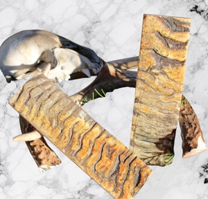 Écailles de corne de bélier 100 % naturelles de qualité supérieure, matériau pour poignées en corne de bélier, plaques d'écailles de corne de mouton et de bélier, matériau de corne de bélier naturel poli - Product Image 6