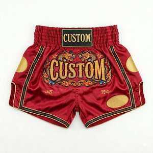 Shorts de boxe Muay Thai personnalisés, sublimation, impression intégrale, satin polyester, shorts de combat, commande en gros - Product Image 6