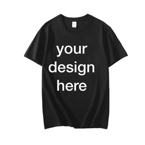Camiseta de Verano Personalizada al por Mayor, Teñida con Hilo, de Algodón/Fibra de Bambú, Ajuste Regular, con Estampado, Hombro Caído, Anti-Pilling, Estilo Canvas - Product Image 1