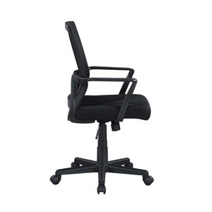 Silla de Oficina Ergonómica Transpirable con Respaldo Medio de Malla, Cómoda Silla de Escritorio - Product Image 3