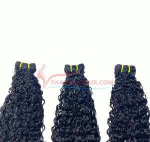 2025 meilleure vente Pixie cheveux bouclés trame 100% cheveux humains vietnamiens disponibles de haute qualité Super brillant soyeux grand en Stock - Product Image 6