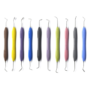 Kit de 10 Piezas de Instrumentos Dentales de Silicona para Rellenos de Composite, Ergonómicos, Antideslizantes, Herramientas de Escultura de Resina Restauradora - Product Image 3