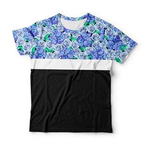เสื้อยืดคอกลมแขนสั้นพิมพ์ลายซับลิเมชั่นสำหรับผู้ชาย ODM สไตล์ฮิปฮอป เสื้อผ้าลำลองแนวสตรีทสำหรับฤดูใบไม้ผลิและฤดูร้อน ผลิตจากโพลีเอสเตอร์ 100% - Product Image 2