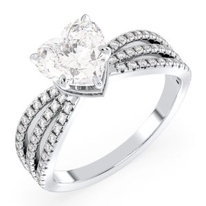 Anillo Solitario de Moissanita en Forma de Corazón de 2.25 Quilates, Plata de Ley 925, REYES, Precio de Fábrica al por Mayor, Regalo de Boda, Anillos Finos - Product Image 2