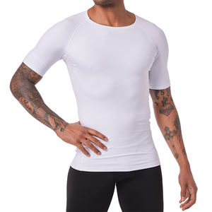 Nouveau T-shirt de compression à manches courtes pour homme, coupe ajustée, sous-vêtement de sport, collection 2026, vente chaude - Product Image 1