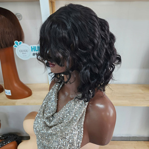 Perruque Lace Front 5x5 Longue Bouclée 100% Cheveux Humains Vierges Vietnamiens Dentelle Transparente - Product Image 1