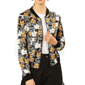 Quick Dry Stylish Women Printing Varsity <b>Jackets</b> Premium Casual Clothing For Modern Urban Fashion Trends Everyday Wears - Product Image 1