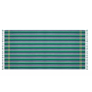 Nouvelle serviette de plage élégante à rayures teintes en fil, serviette Kikoy personnalisée unisexe au prix le plus bas en gros en Inde. - Product Image 2
