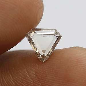 Diamant de laboratoire de 1,00 ct, taille géométrique rose, couleur champagne, pour la fabrication de bijoux, diamants fantaisie en vrac, fabricant d'Inde - Product Image 2