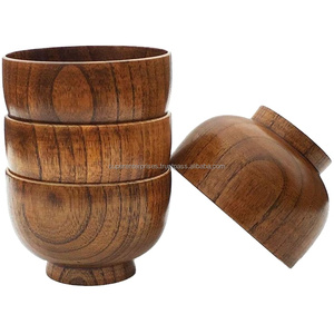 Meilleures ventes en gros Bol de service à salade personnalisé fait à la main de qualité supérieure Nouveau design 2025 Bol à salade en bois d'acacia naturel - Product Image 1