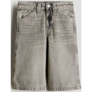 High Quality <b>Men</b> Summer <b>Jean</b> Shorts High Street Vintage Loose Fit Distressed Washed <b>Men</b> Denim Shorts OEM Customized Design - Product Image 1