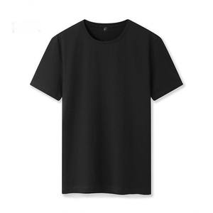 เสื้อยืดคอกลมทรงหลวมผ้าฝ้ายสีพื้น 180 กรัม ปักโลโก้ตามสั่ง ราคาโรงงานบังกลาเทศจีน สำหรับผู้ชาย - Product Image 3