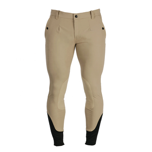OEM Culottes d'équitation pour homme avec assise intégrale en silicone et poche - Product Image 1