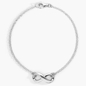 Bracelet à maillons en diamant moissanite pour femmes, argent sterling 925, bijoux élégants et luxueux, cadeau de mode - Product Image 3