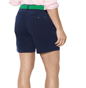 100% coton été Shorts pour hommes OEM disponible Shorts pour hommes Logo personnalisé hommes Chino Shorts respirant Slim Fit usine directe - Product Image 4