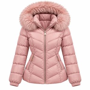Chaqueta Acolchada Casual Personalizable al por Mayor para Hombre, Impermeable, Cortavientos, Gruesa y Cálida para Invierno, con Capucha, para Exteriores - Product Image 4
