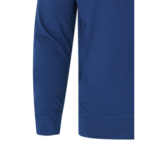 Conjunto Deportivo para Hombre, Chaqueta y Pantalones con Cierre y Cuello Alto, Color Azul Oscuro Sólido, Manga Larga - Product Image 5